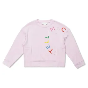 Logo Dot Print Sweatshirt