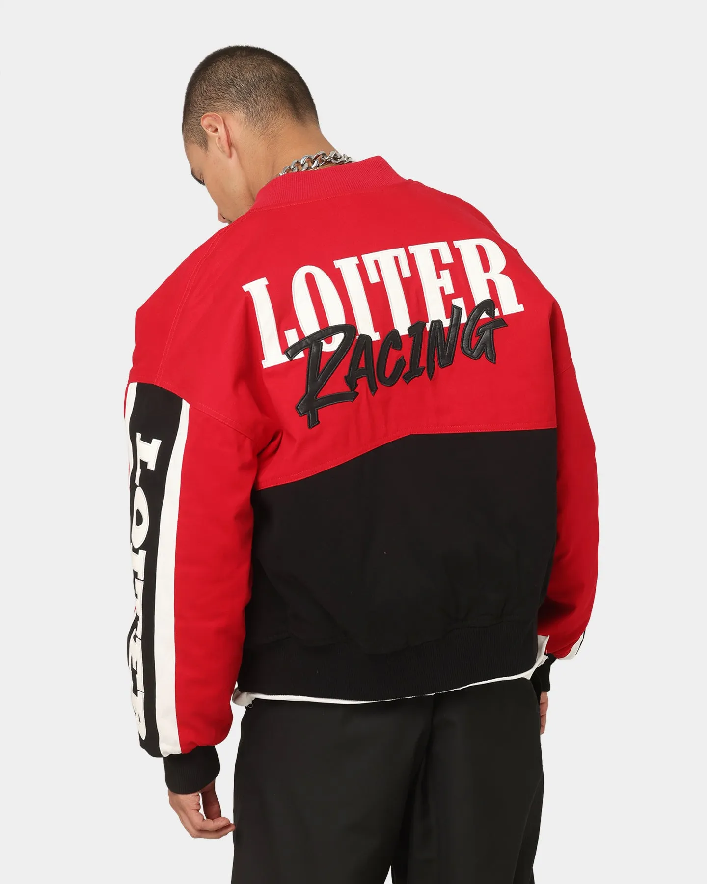 Loiter Motor Sport Jacket Red