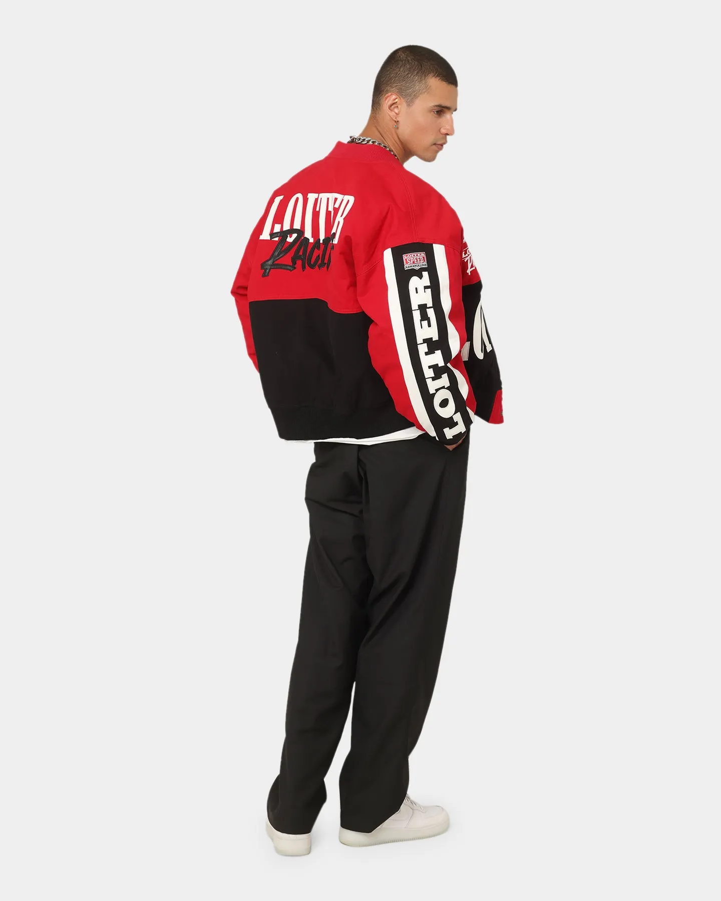 Loiter Motor Sport Jacket Red