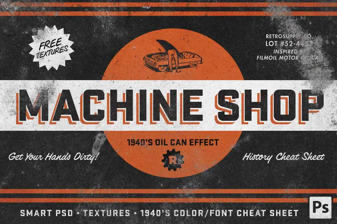 MachineShop | Rust and Distress Effect