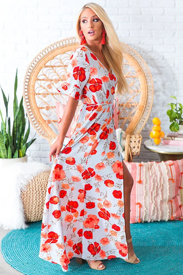 Margaritas In Malibu Wrap Maxi