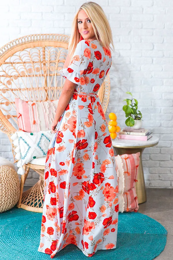 Margaritas In Malibu Wrap Maxi