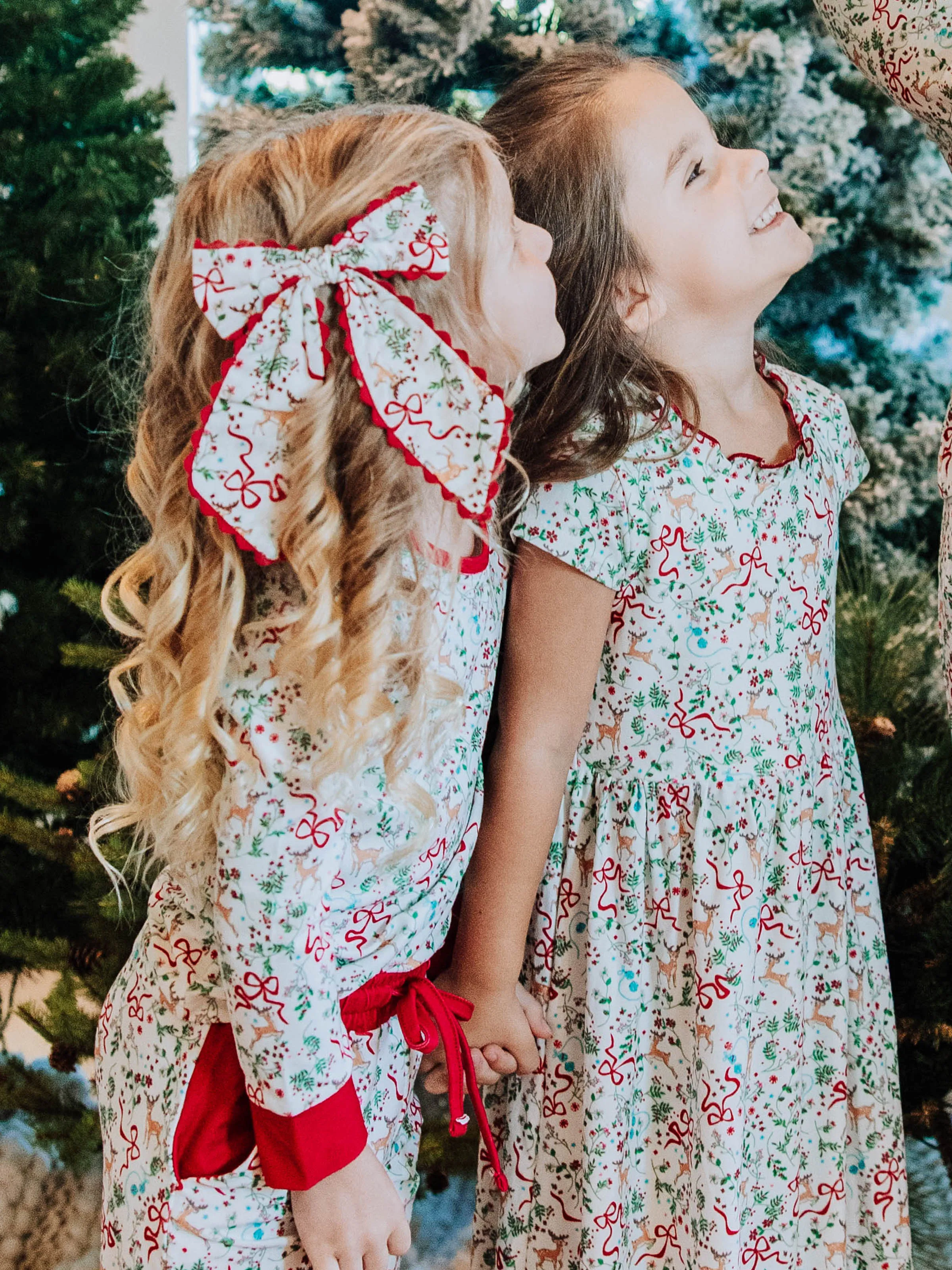 Maxi Play Dress - Holly Jolly Reindeer