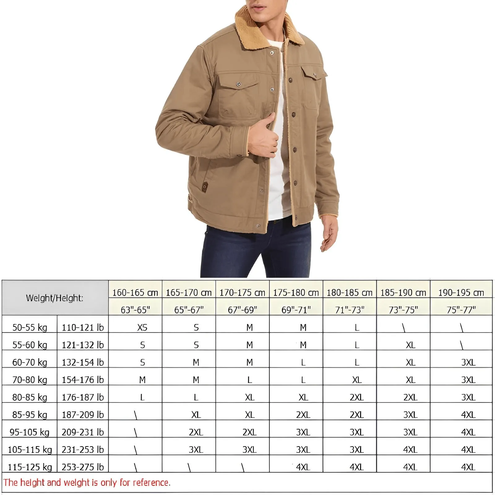 Men's Cotton Cargo Jacket