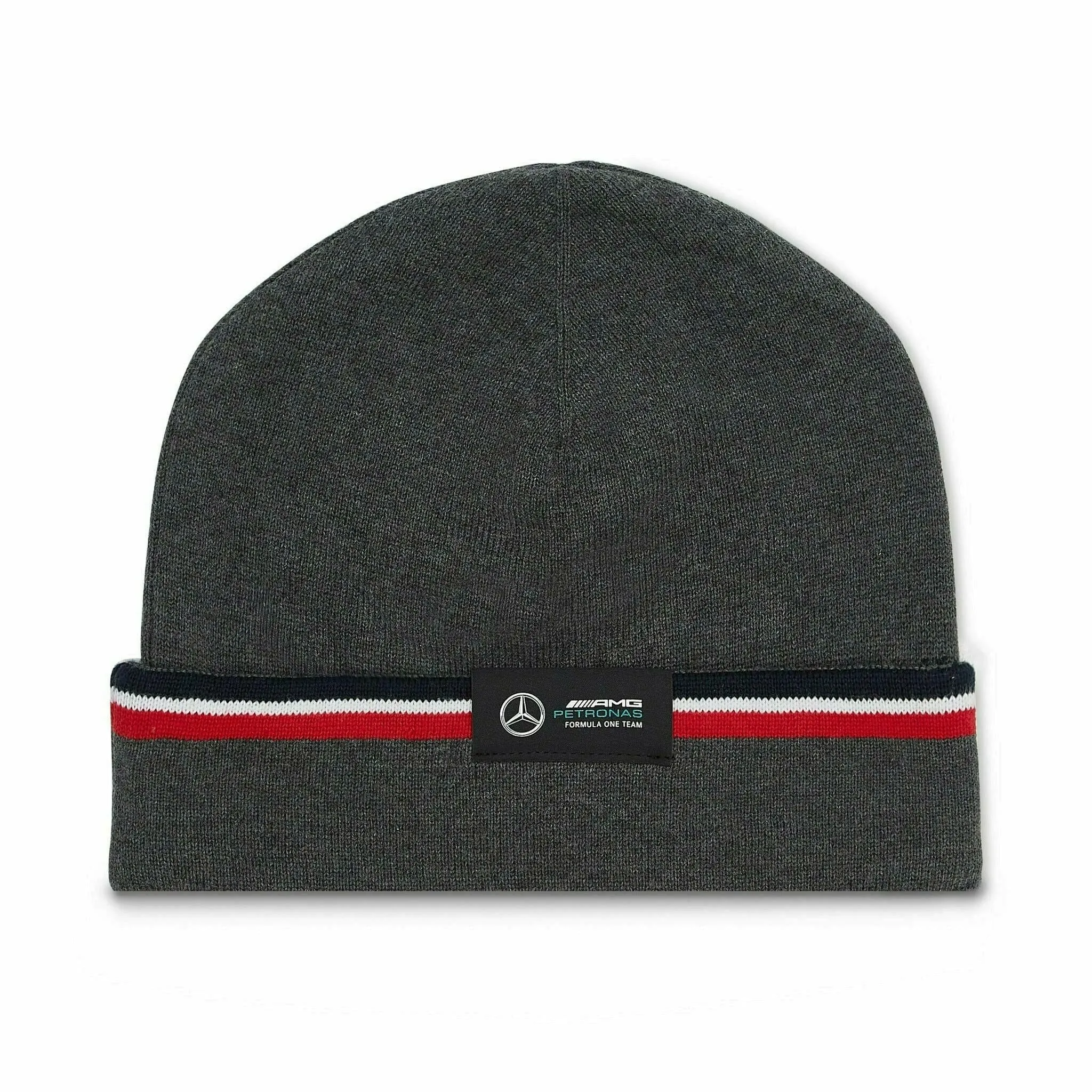 Mercedes Benz AMG Petronas F1 Team Beanie- Gray