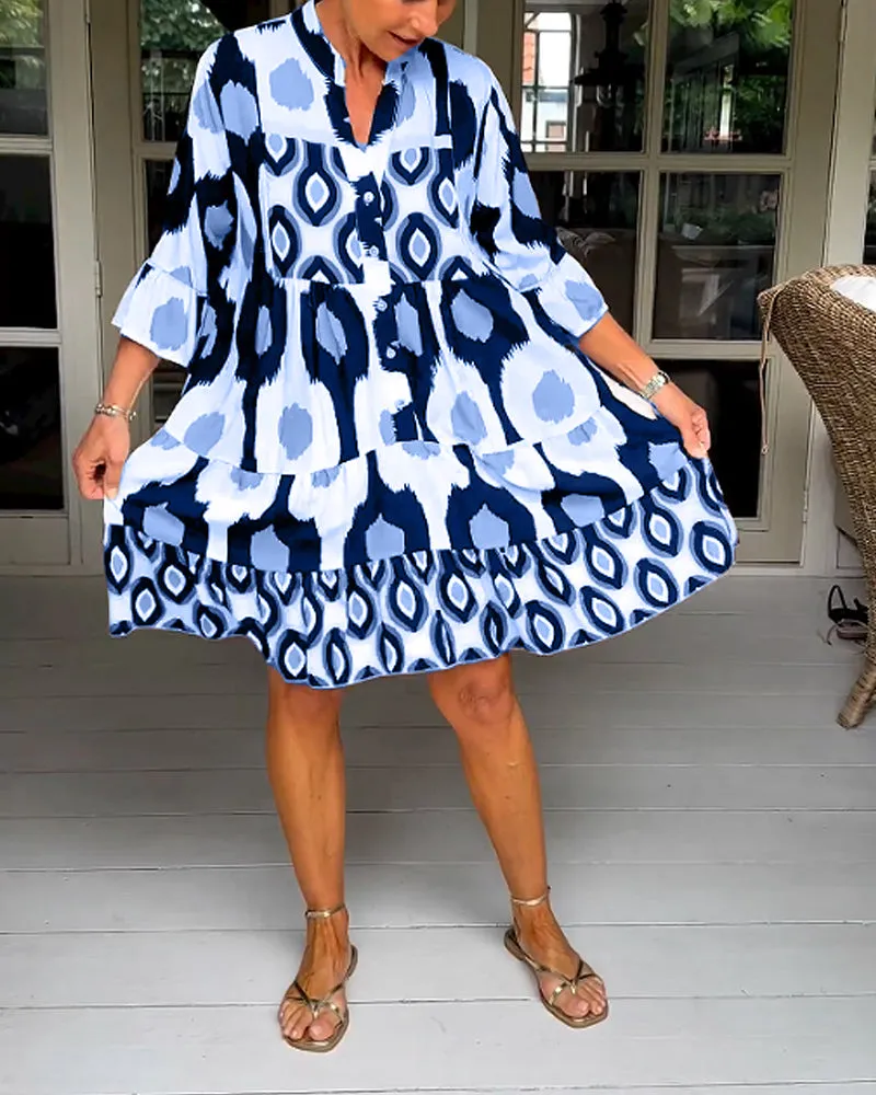 Mira - Printed Dress