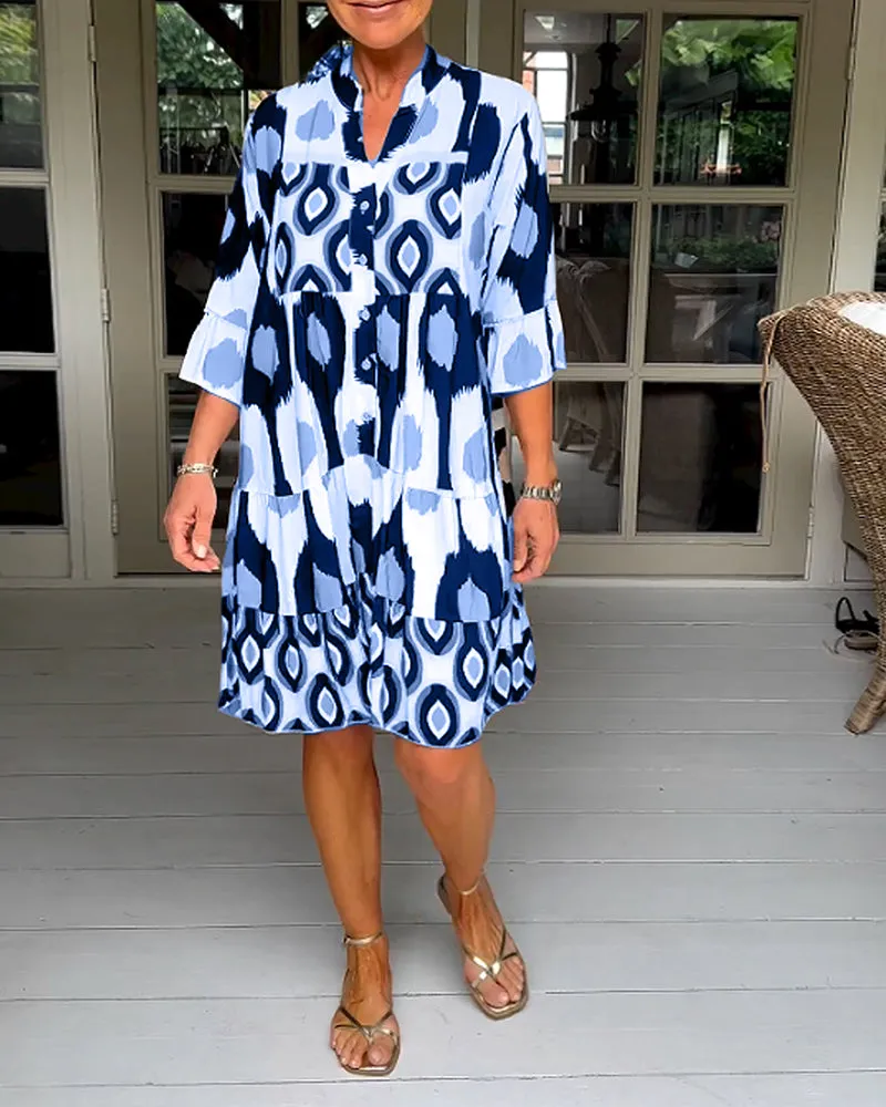 Mira - Printed Dress