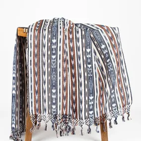 MM21034 - Ikat Rebozo Throw Chai