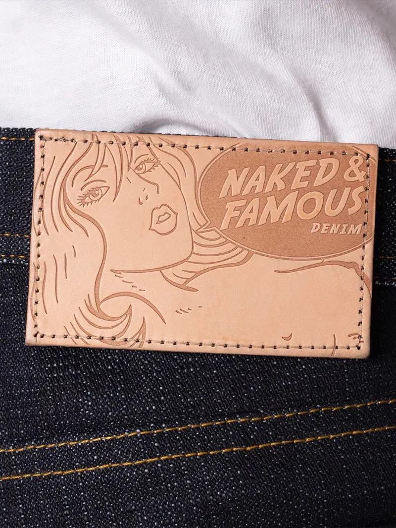 Naked & Famous Denim Super Guy Elephant 12 Indigo