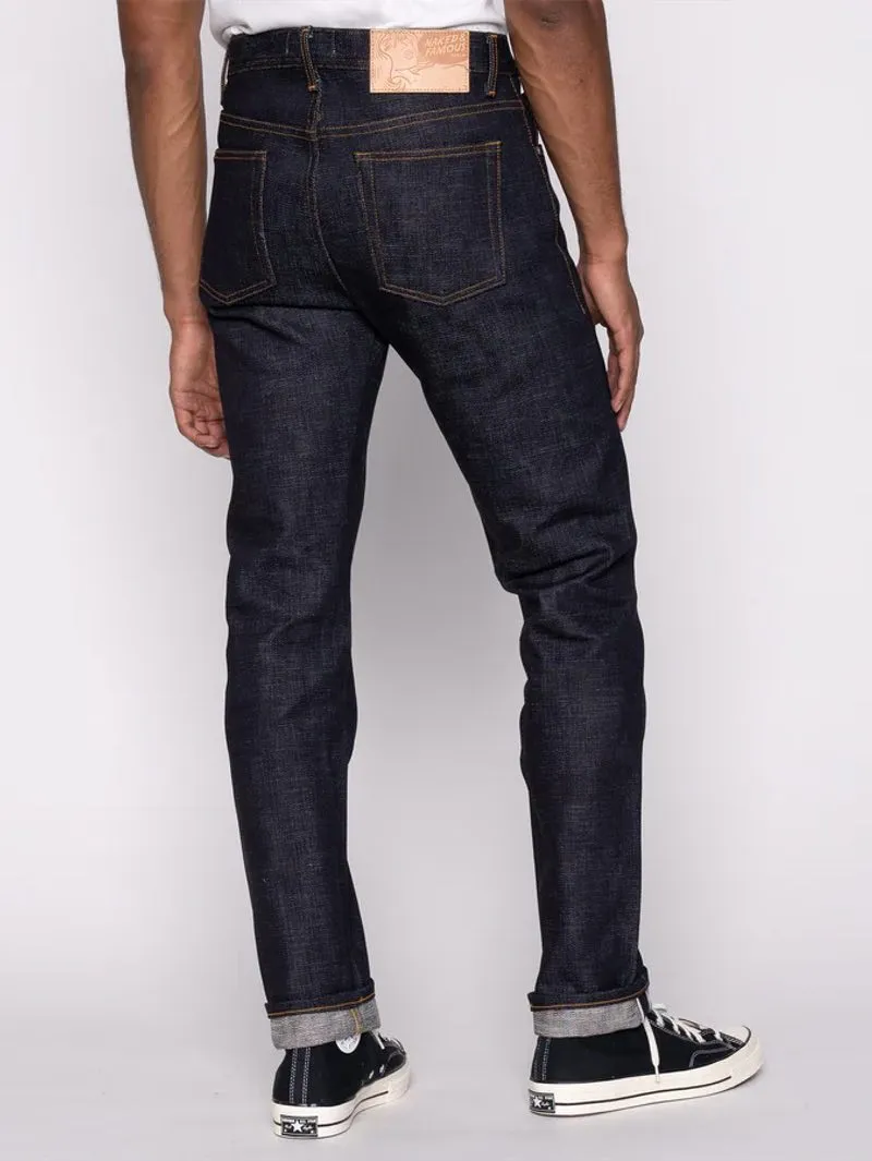 Naked & Famous Denim Weird Guy Elephant 12 Indigo