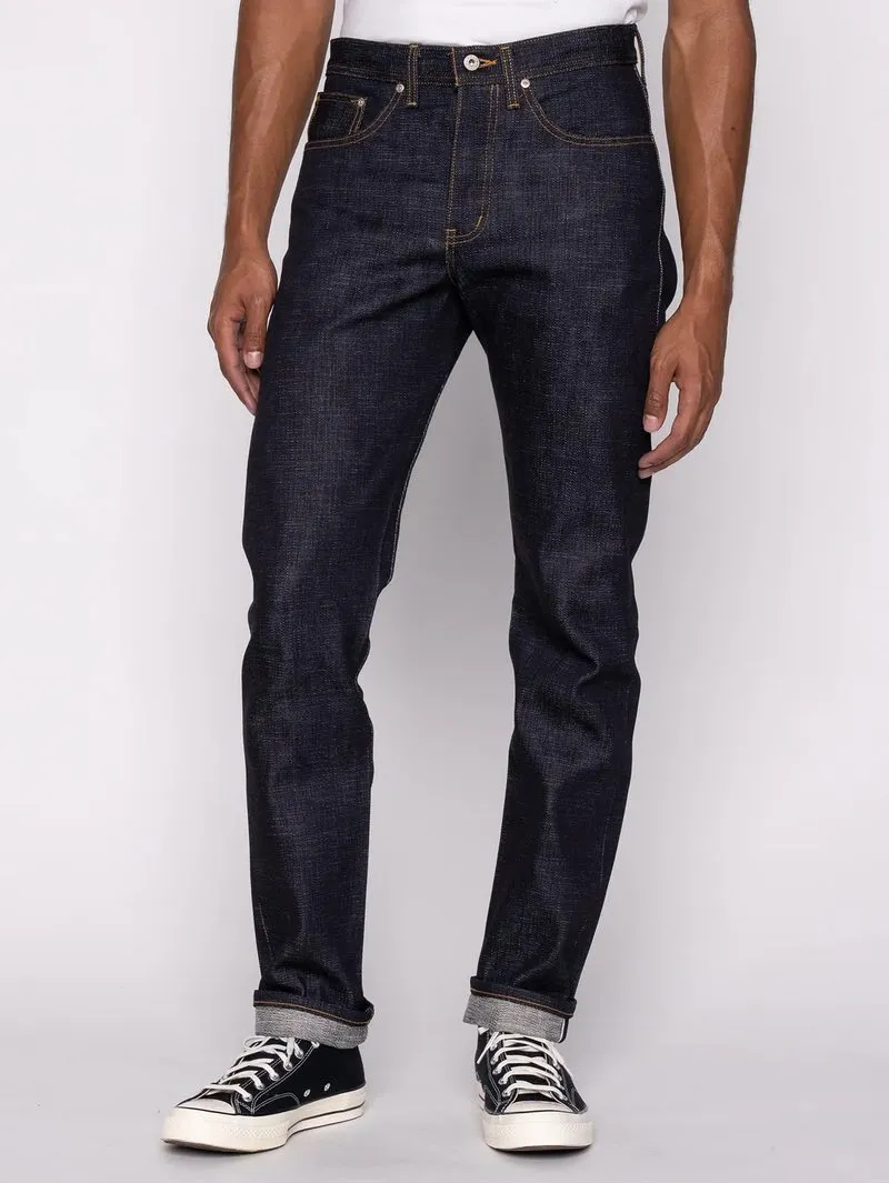 Naked & Famous Denim Weird Guy Elephant 12 Indigo