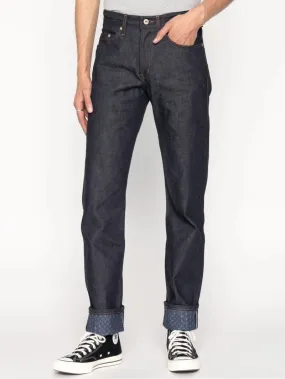 Naked & Famous Denim Weird Guy - Kimono Print Selvedge