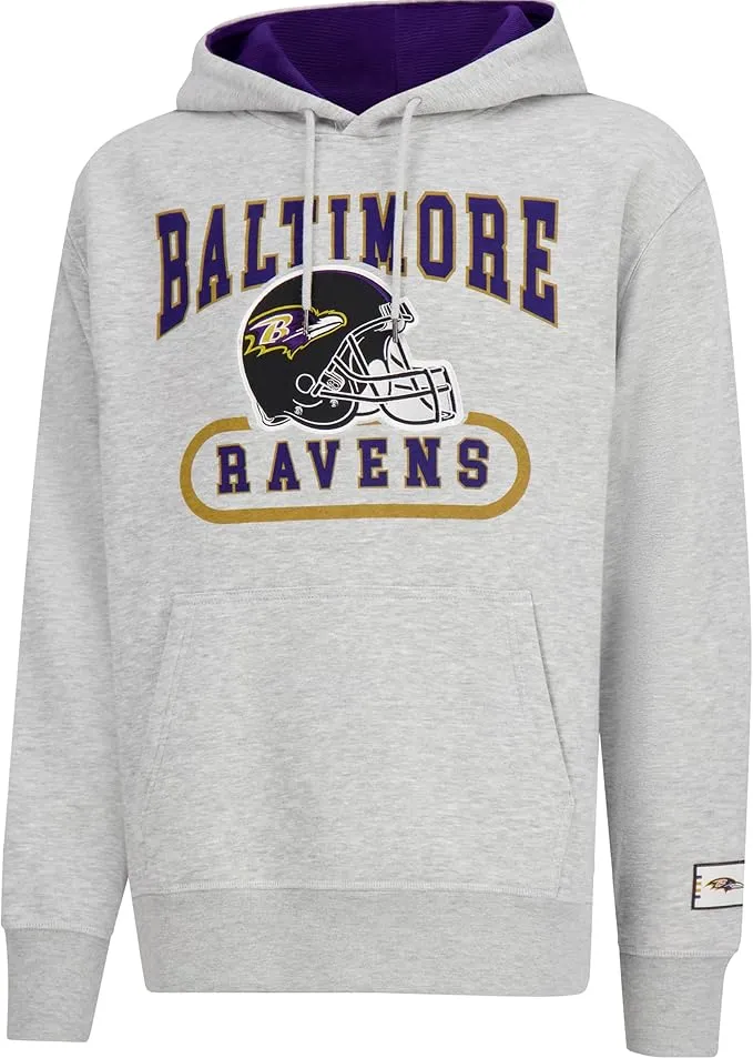 NFL Official Adults Unisex Super Soft Beast Mode Hoodie Sweatshirt|Baltimore Ravens