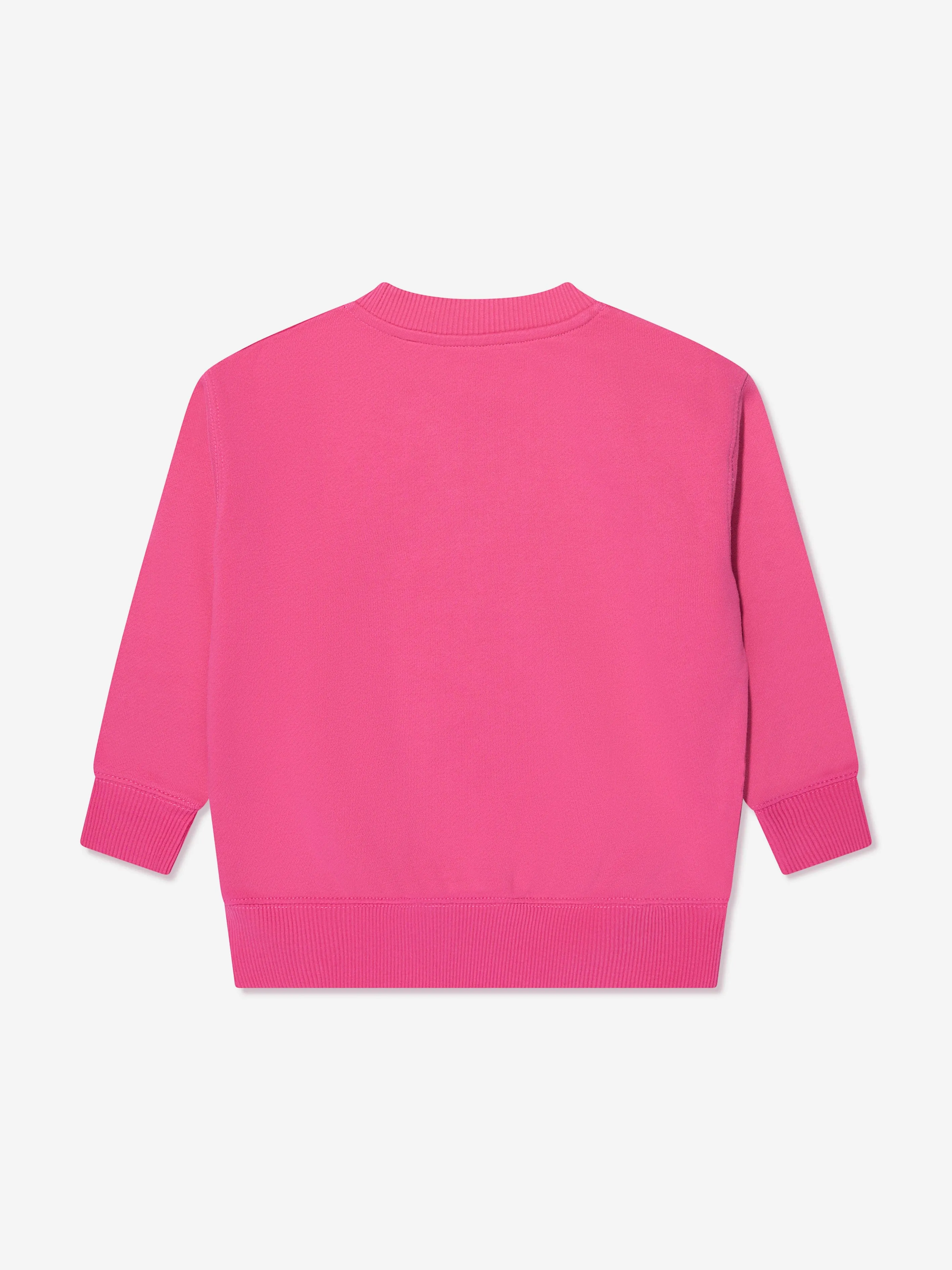 Off-White Girls Bookish Bit Logo Sweatshirt in Pink