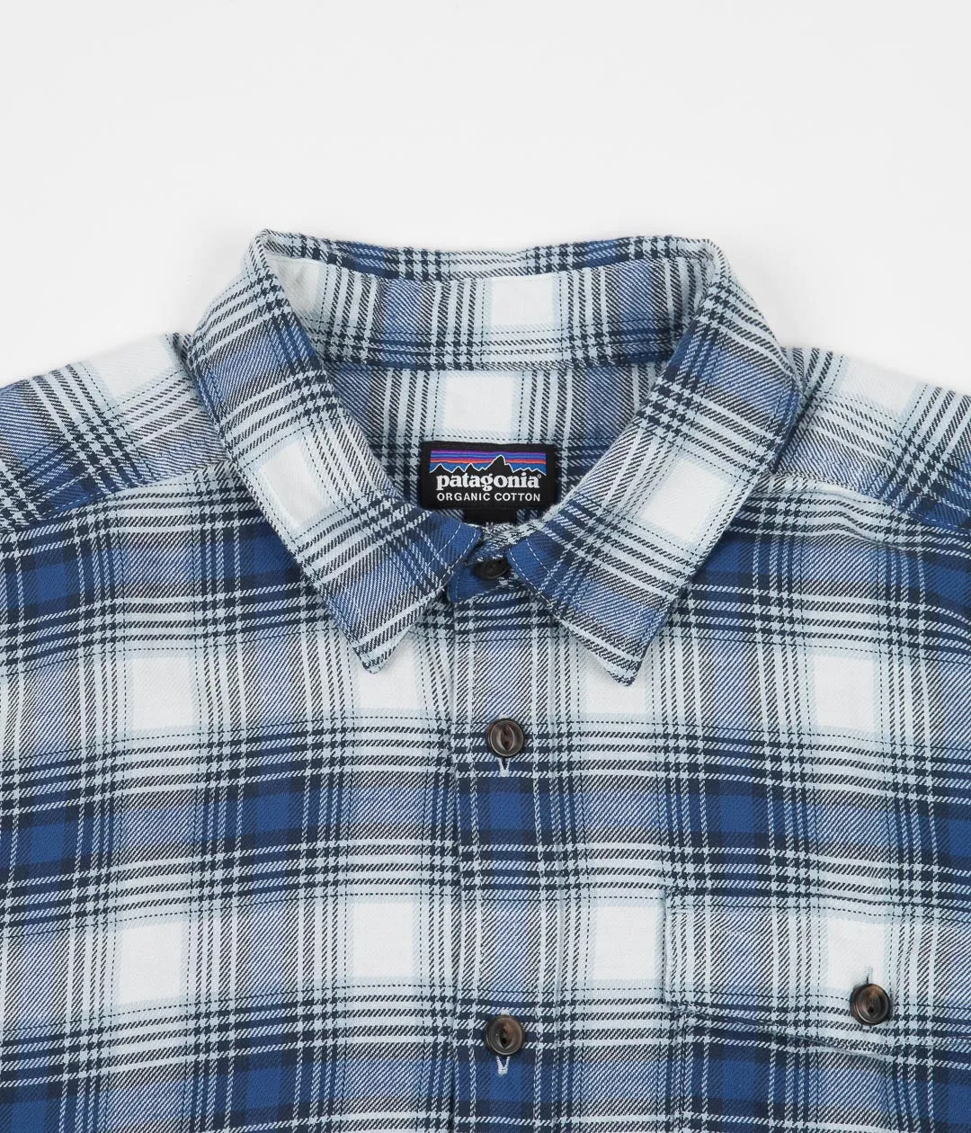 Patagonia Lightweight Fjord Flannel Shirt - Grange: Superior Blue