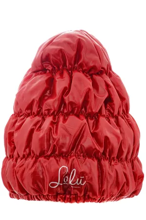 PAX Red Puffa Beanie