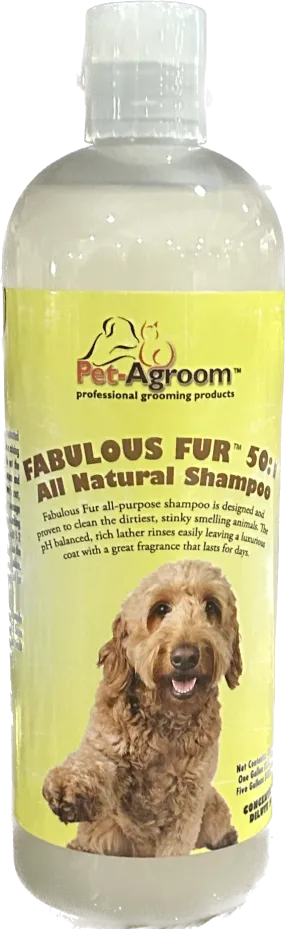 Pet AGroom Fabulous Fur Shampoo  - 16 oz Shampoo