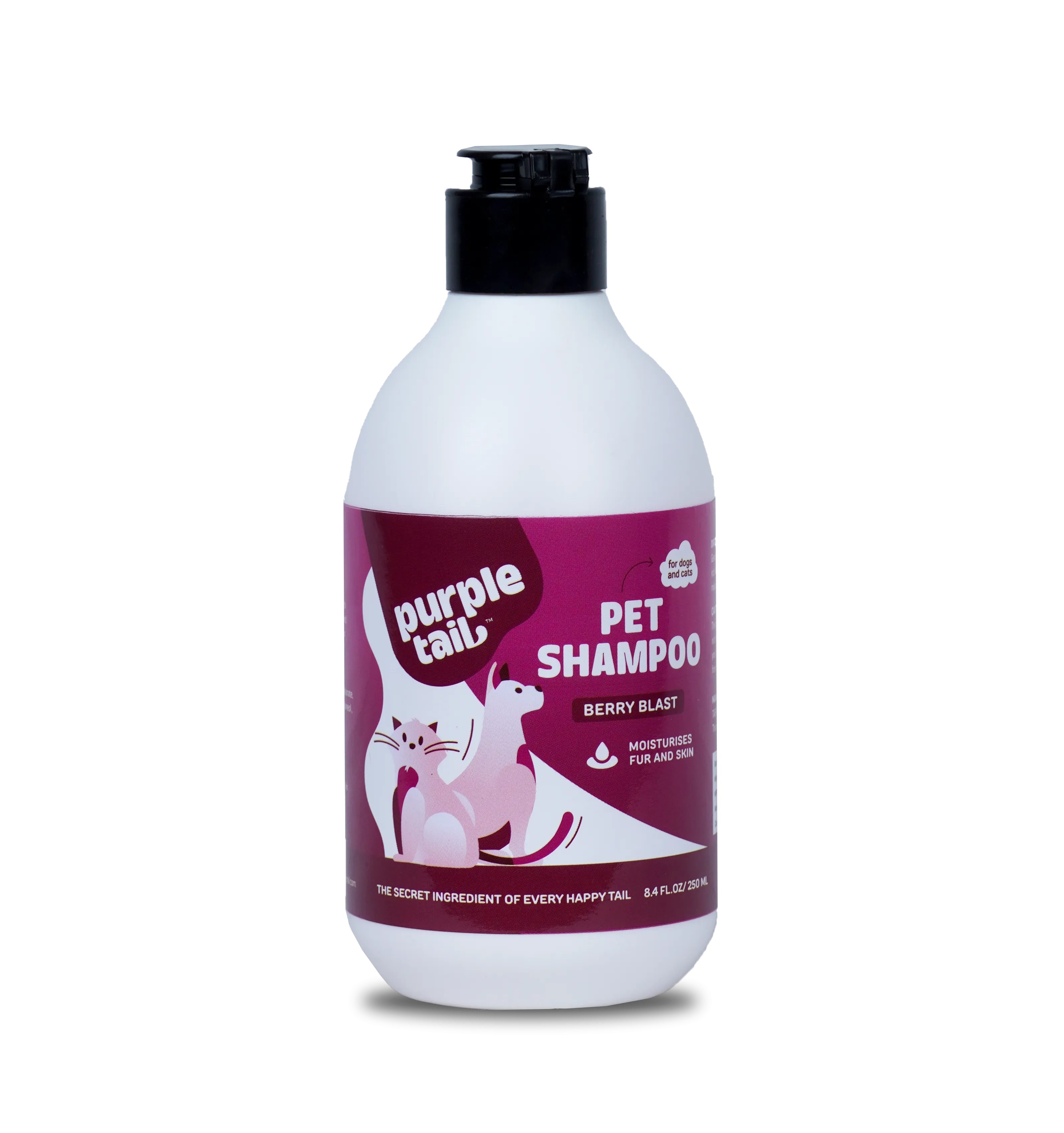 PET SHAMPOO BERRY BLAST 250ml "FOR DOGS AND CATS"