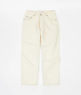 Pop Trading Company DRS Denim Pants - Off White