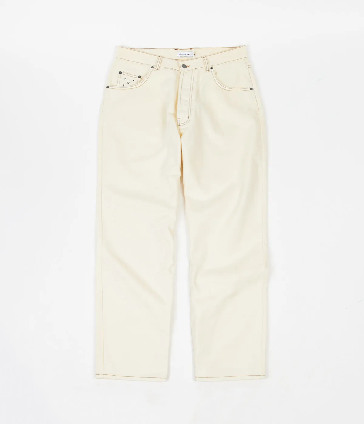 Pop Trading Company DRS Denim Pants - Off White