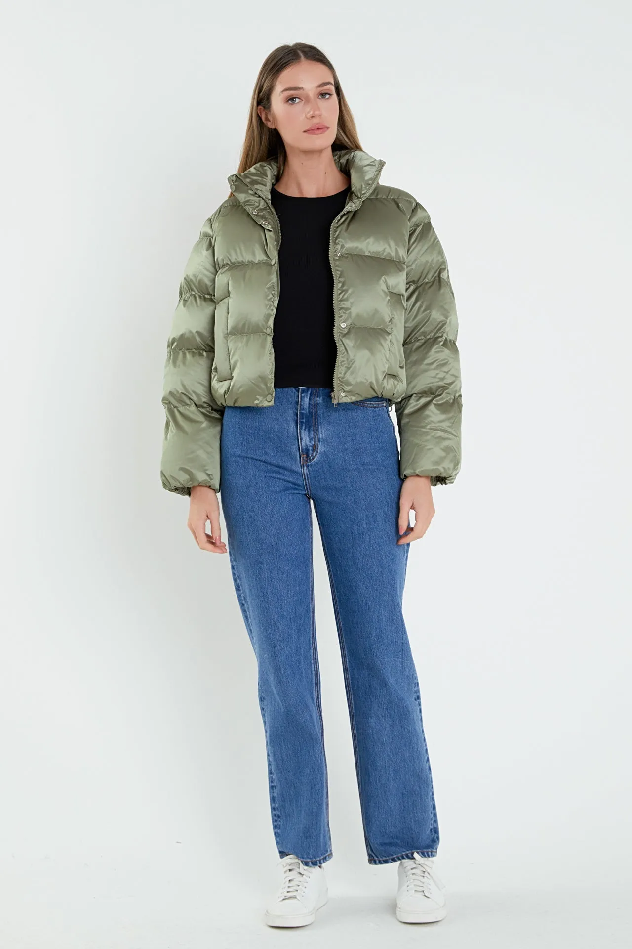 Puffer Cropped Jacket