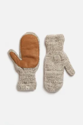 Ragg Wool Lined Mitten / Oatmeal