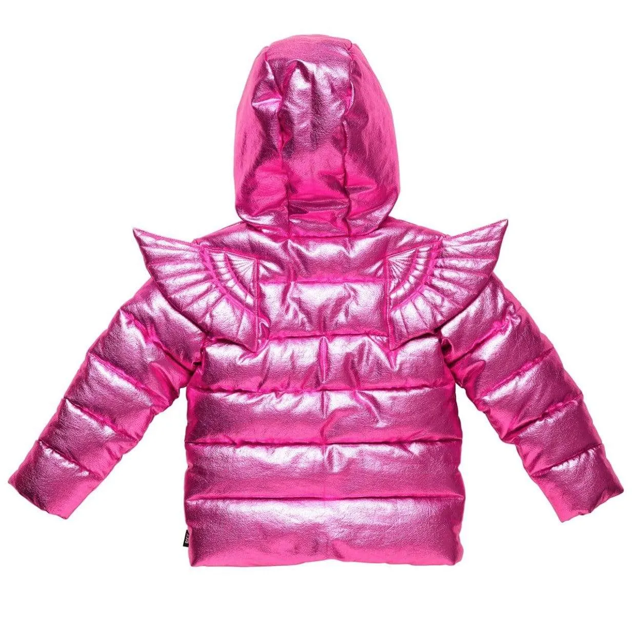 Rock Your Kid Pink Angel Wings Puffer Girls Coat