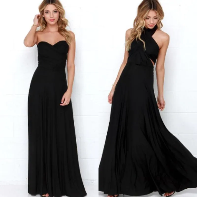 Rose - Multiway Wrap and Styles Long Dress