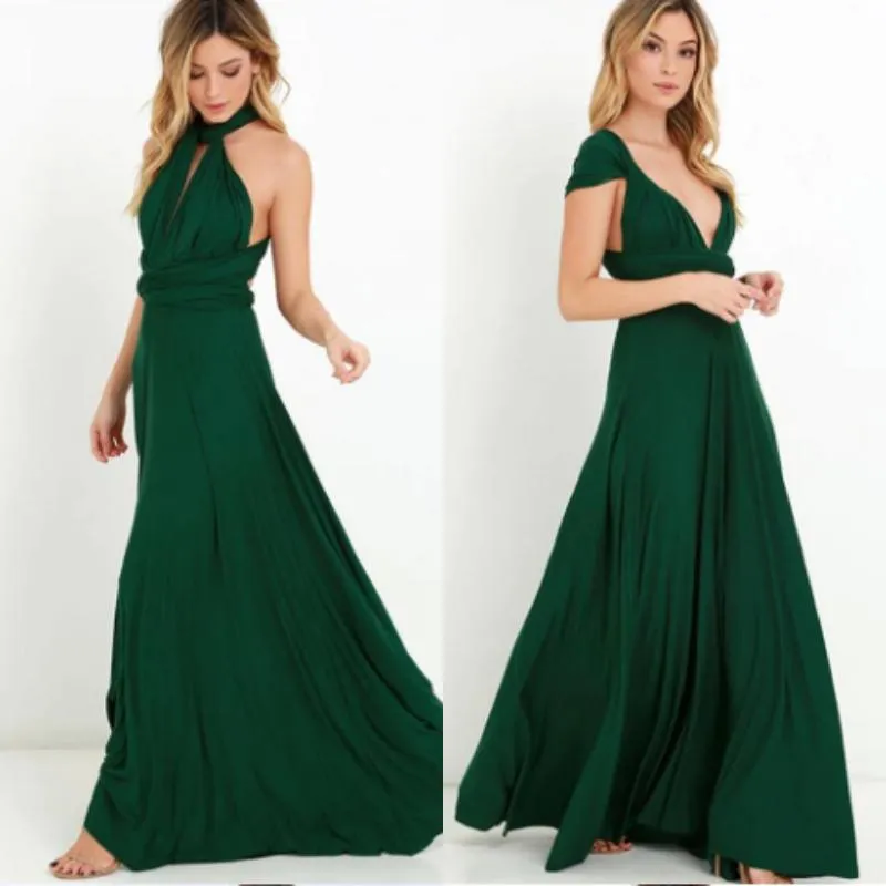 Rose - Multiway Wrap and Styles Long Dress