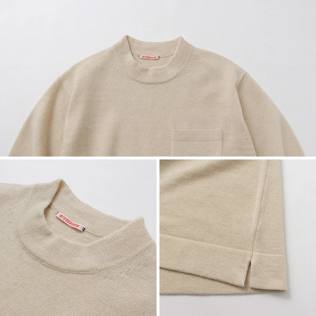 RYE TENDER / Lloyd pocket pullover knit