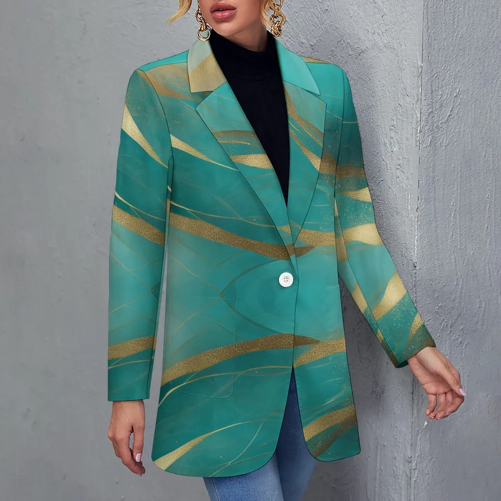 Santa Barbara Collection: Printed Blazer (MW House of Style)