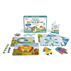 Seasons & Weather Pattern Block Puzzle Set