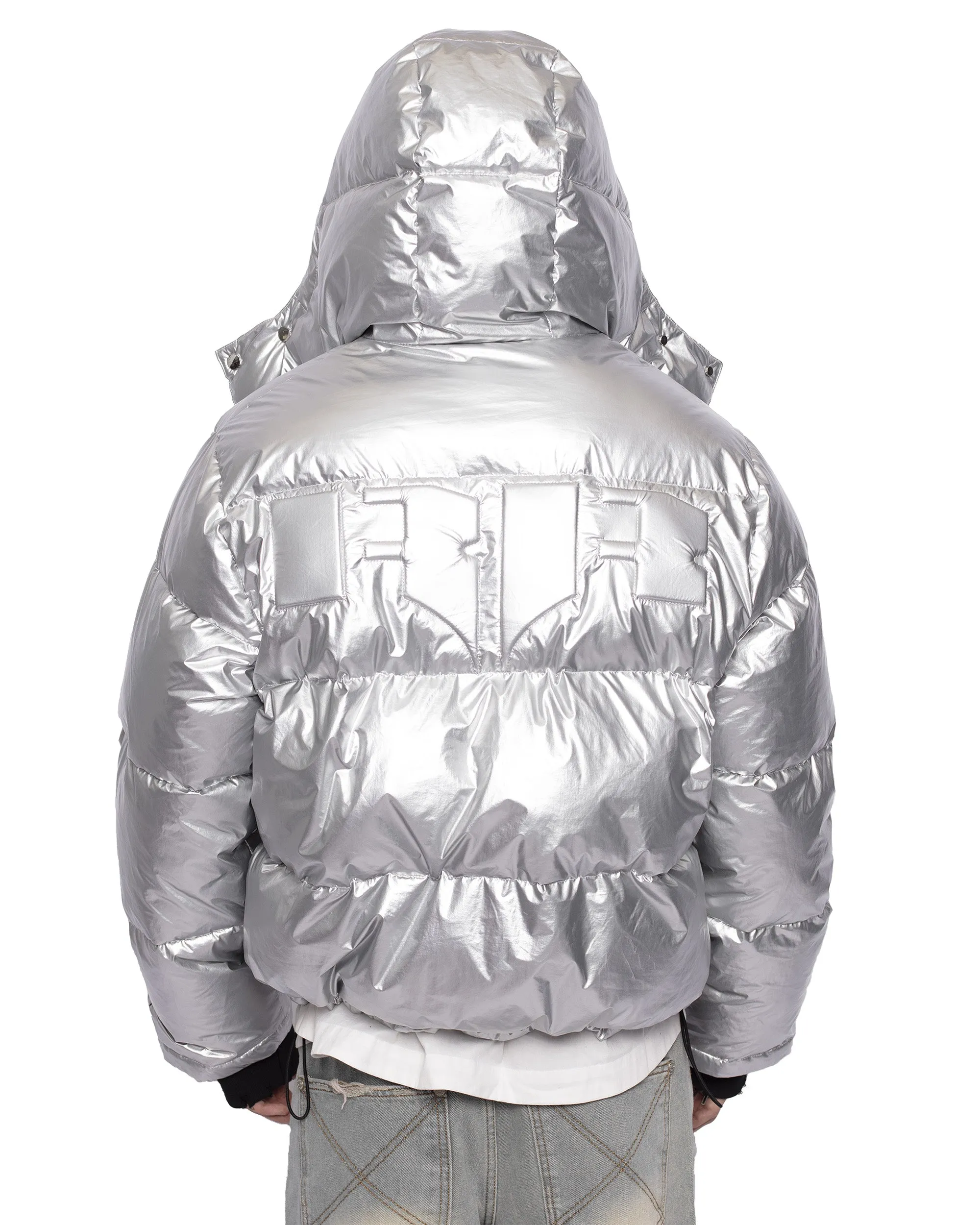 Silver 2R Puffer Jacket