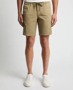 Slim Leg Cotton Stretch Cargo Shorts