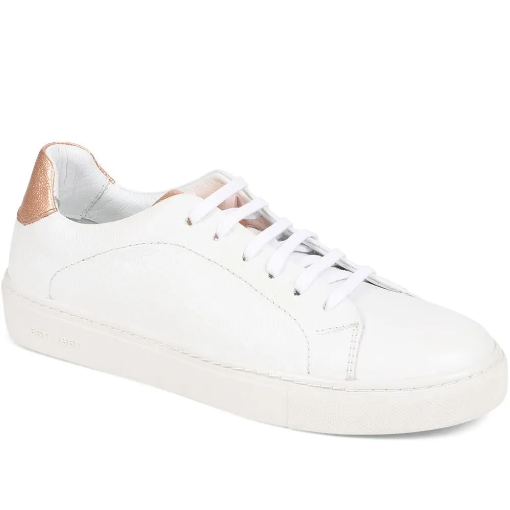 Snapdragon Pebble Leather Trainers - SNAPDRAGON / 324 091