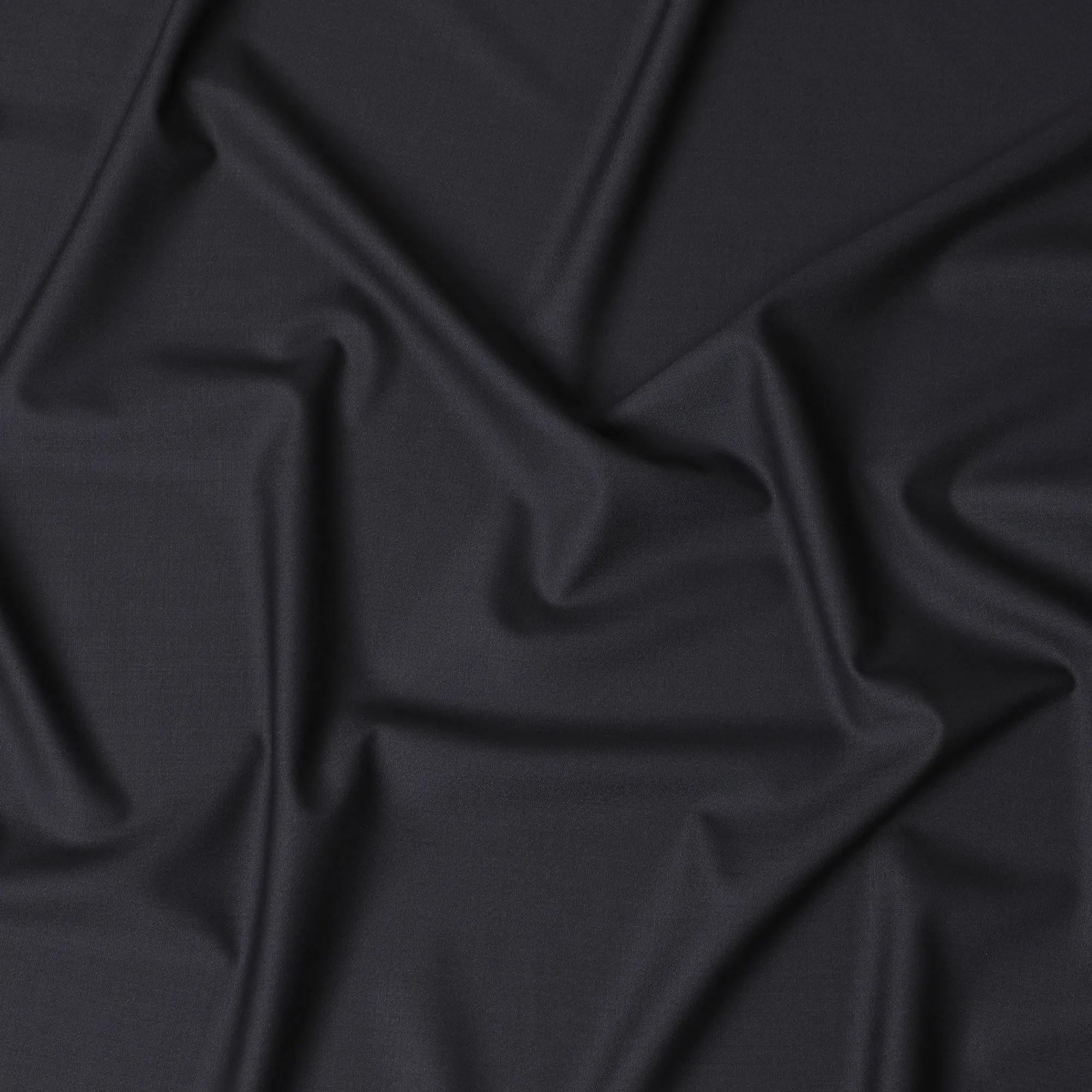 Sophisticated Super 180's Wool & Cashmere Suiting Fabric – 150cm, Slate grey-D17540