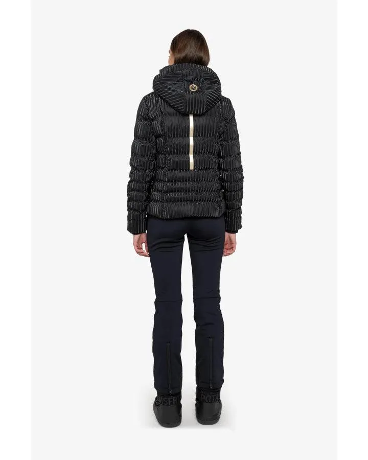 Sportalm Down Pleat Effect Puffer Jacket With Hood