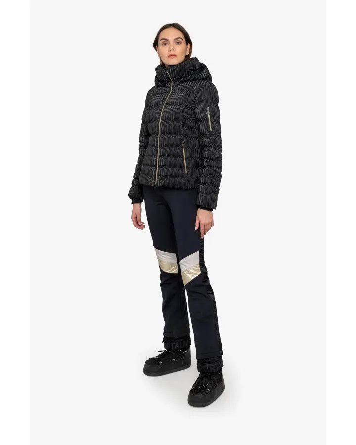 Sportalm Down Pleat Effect Puffer Jacket With Hood