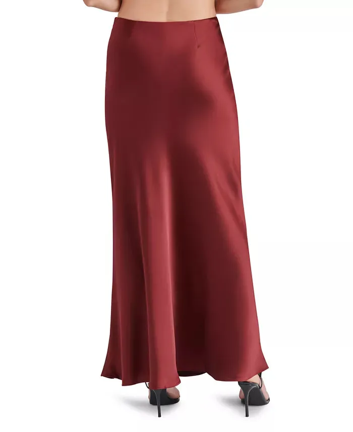 STE Cabernet Jeannie Satin Maxi Skirt