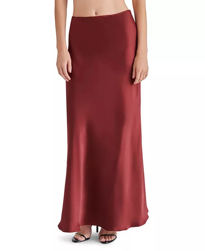 STE Cabernet Jeannie Satin Maxi Skirt