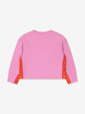 Stella McCartney Girls Sport Sweatshirt in Pink