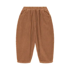 [STUDIO BOHEME] CORDUROY CARROT PANTS / GLAZED GINGER