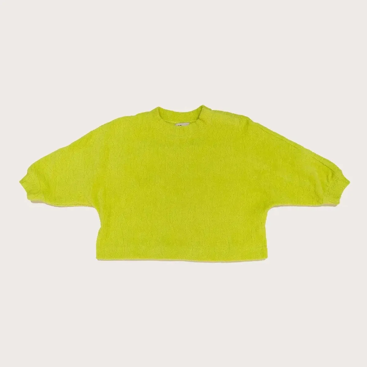 Studio Koter Acid Green Teddy Riverson Sweatshirt