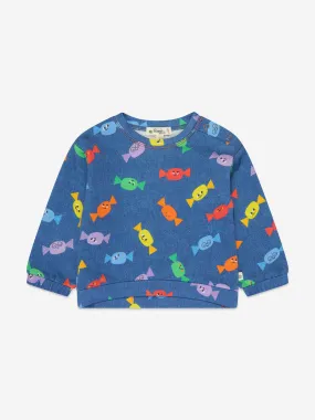 The Bonnie Mob Kids Sweetie Sweatshirt in Blue