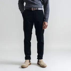 The Dark Navy Corduroy Richmond Chino Custom Pant