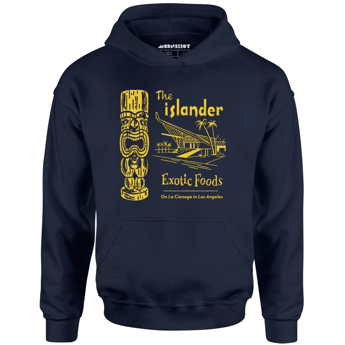 The Islander - Los Angeles, CA - Vintage Tiki Bar - Unisex Hoodie