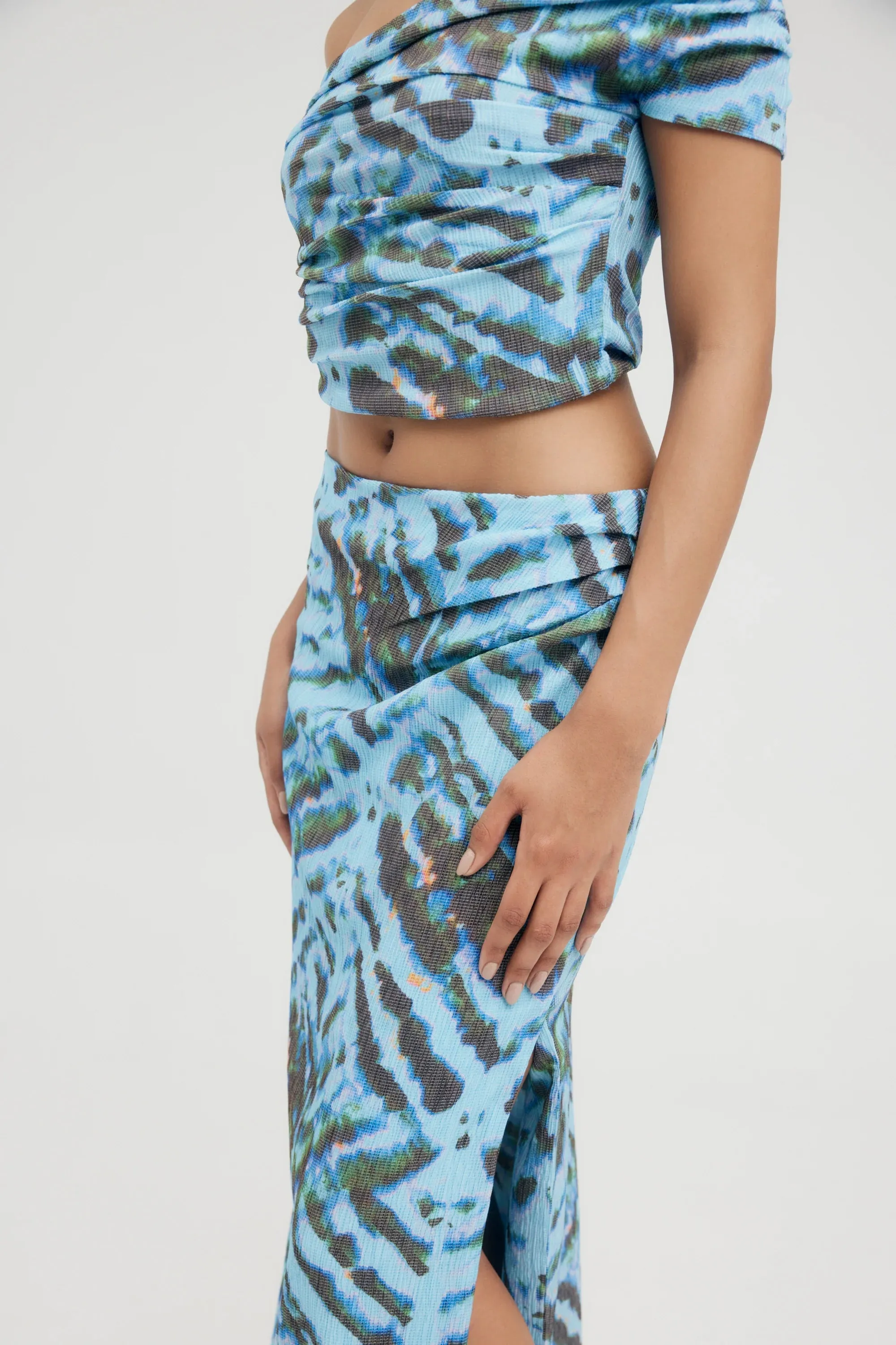 Third Form Electric Tucked Top - Tie Dye