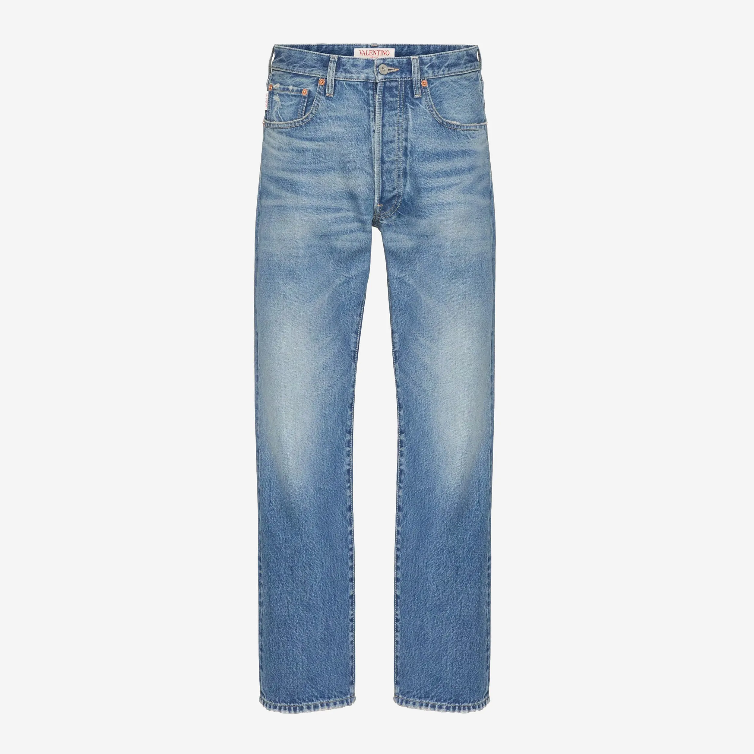 Valentino Garavani Metallic Detail Denim Jeans