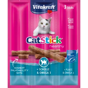 Vitakraft Cat Stick Mini Plaice & Omega 3 3sticks