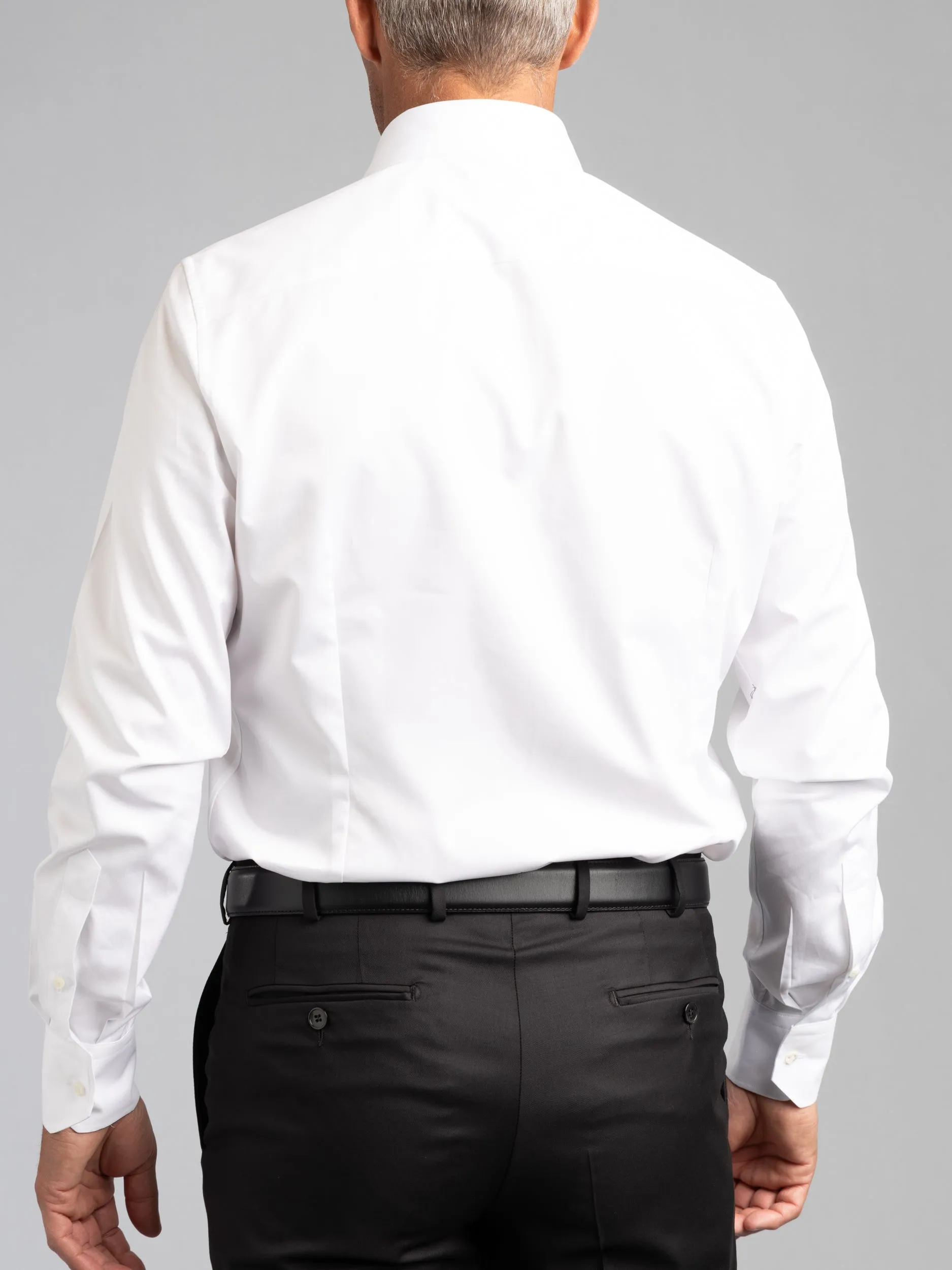 White Slimline Dress Shirt